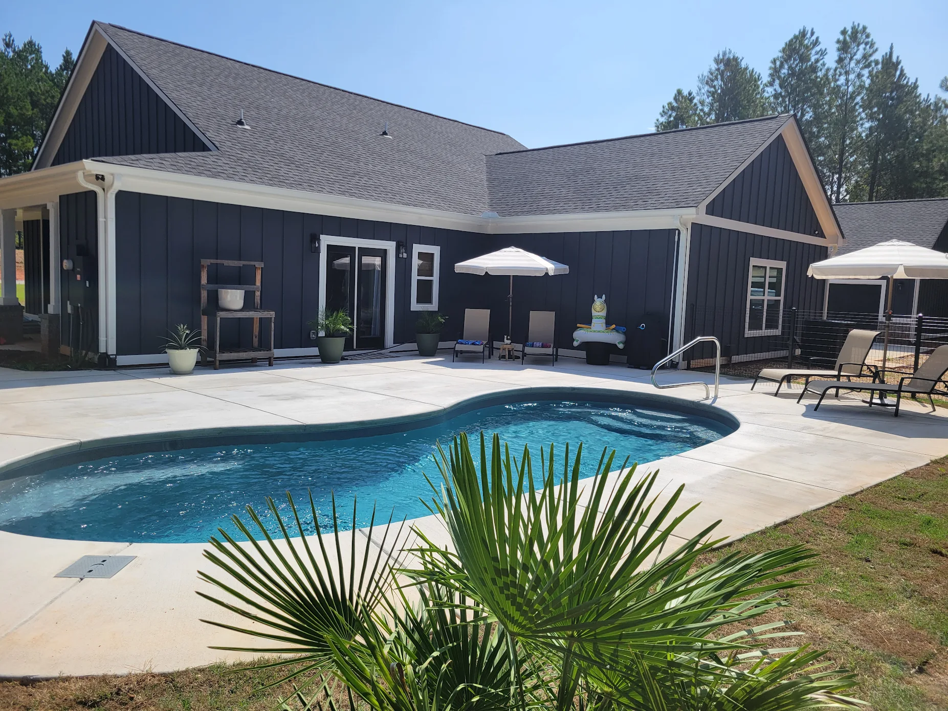 Outdoor living and pool construction